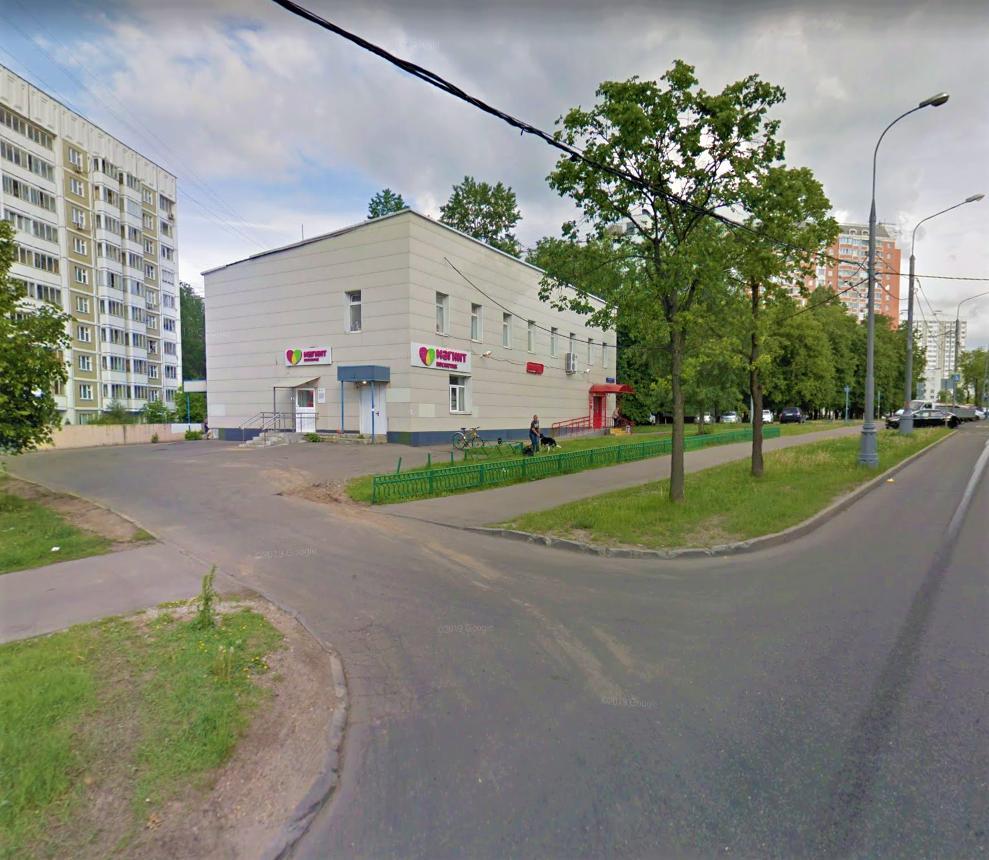 фасад дома, здание по адресу г Москва, ул Беловежская, д 63